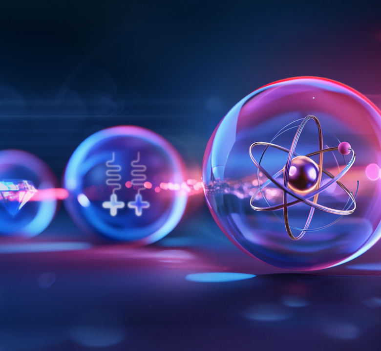 Graphical representation of Quantum Machines' solution for transducer experiments